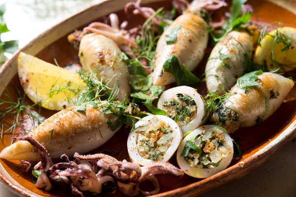 Stuffed squid Stuffed squid