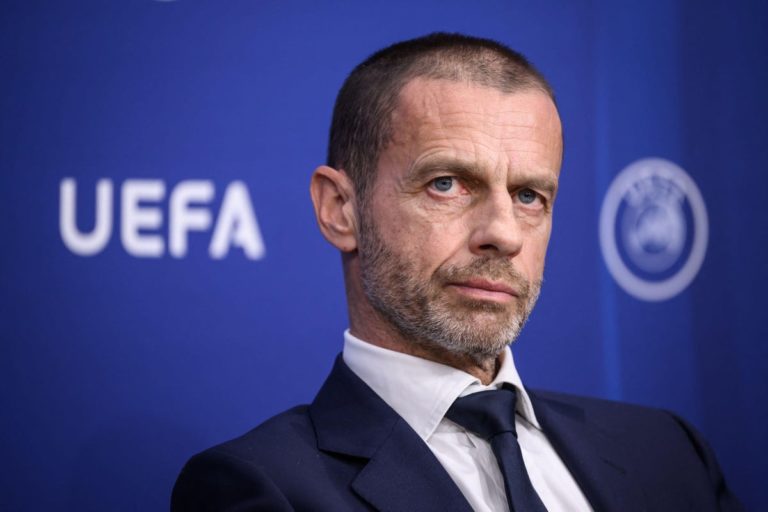 Ceferin was elected as the president of UEFA for the third time Ceferin was elected as the president of UEFA for the third time