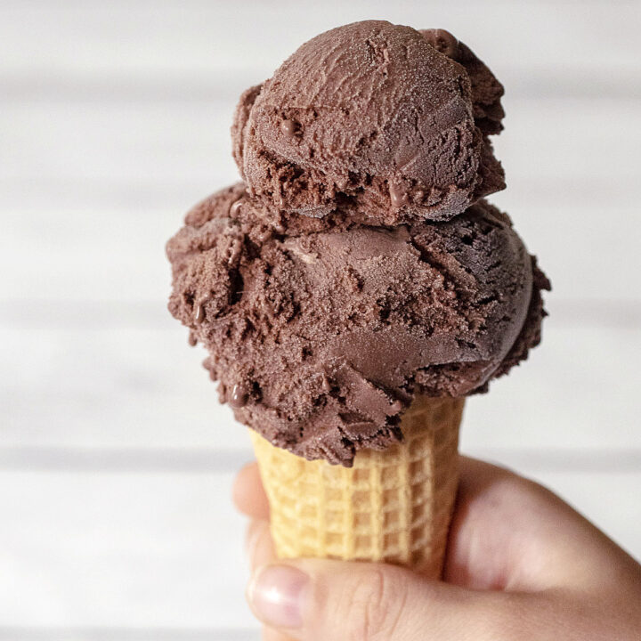 Chocolate ice cream